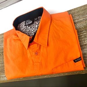 Volcom Halloween Orange Men’s XL Button Shirt